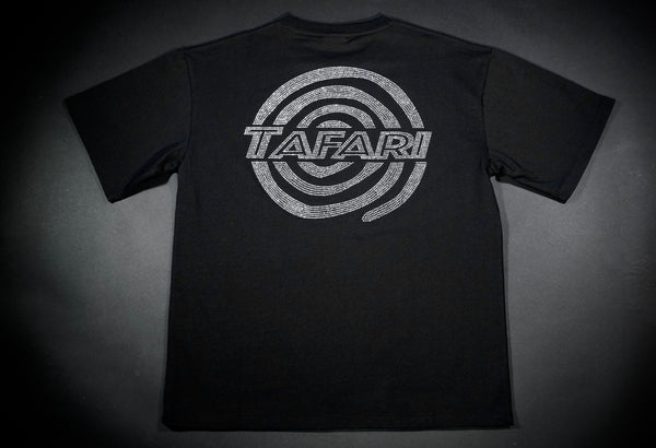 TRIBE CRYSTAL T-SHIRT BLACK – Tafari World