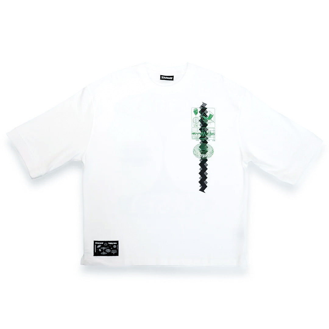 TAFARI X TRIPPY LABS T-SHIRT WHITE