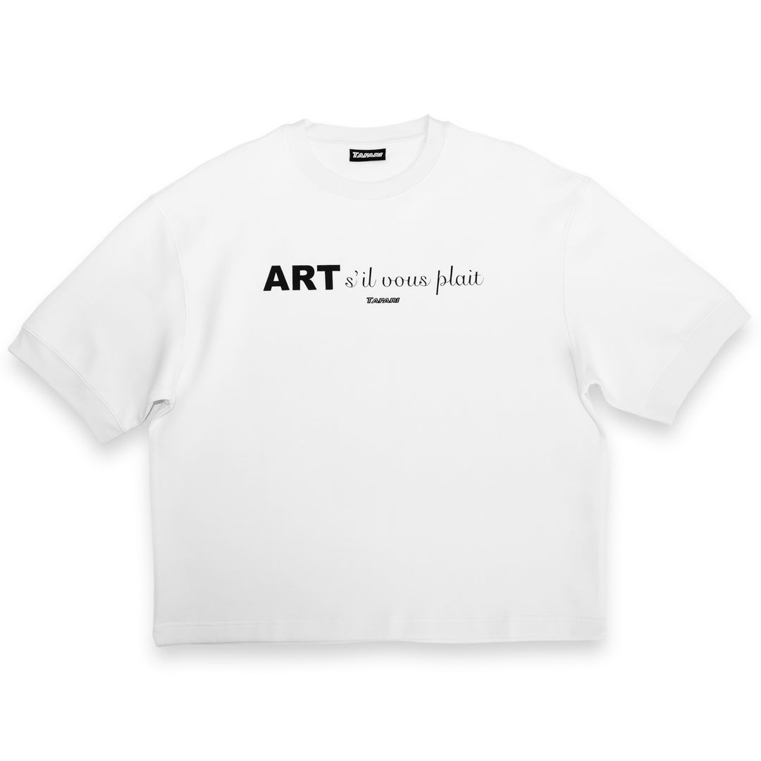 ART S’IL VOUS PLAÎT T-SHIRT WHITE