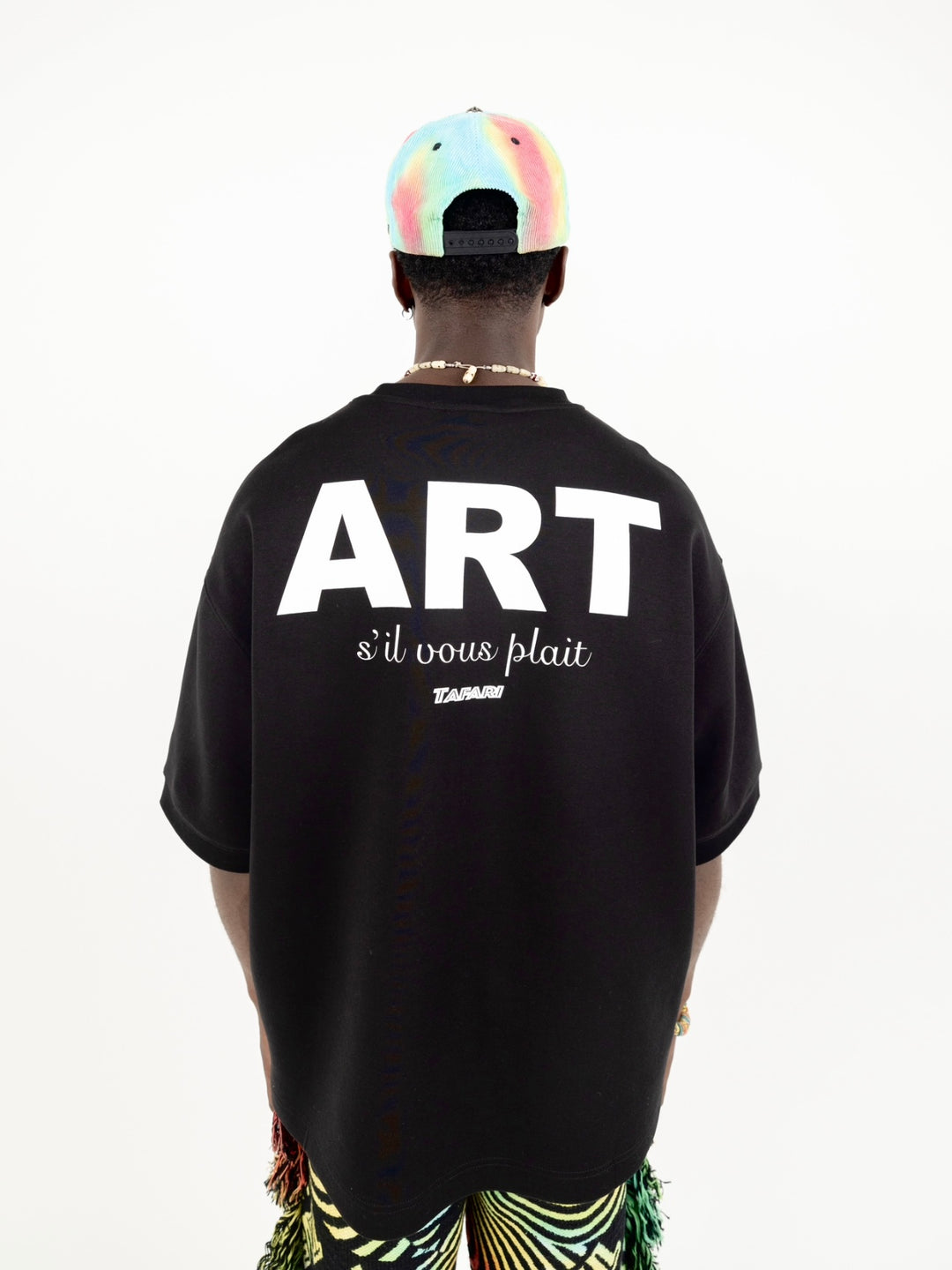 ART S’IL VOUS PLAÎT T-SHIRT BLACK