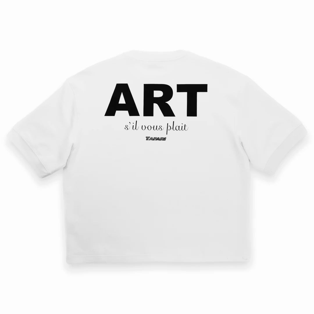 ART S’IL VOUS PLAÎT T-SHIRT WHITE