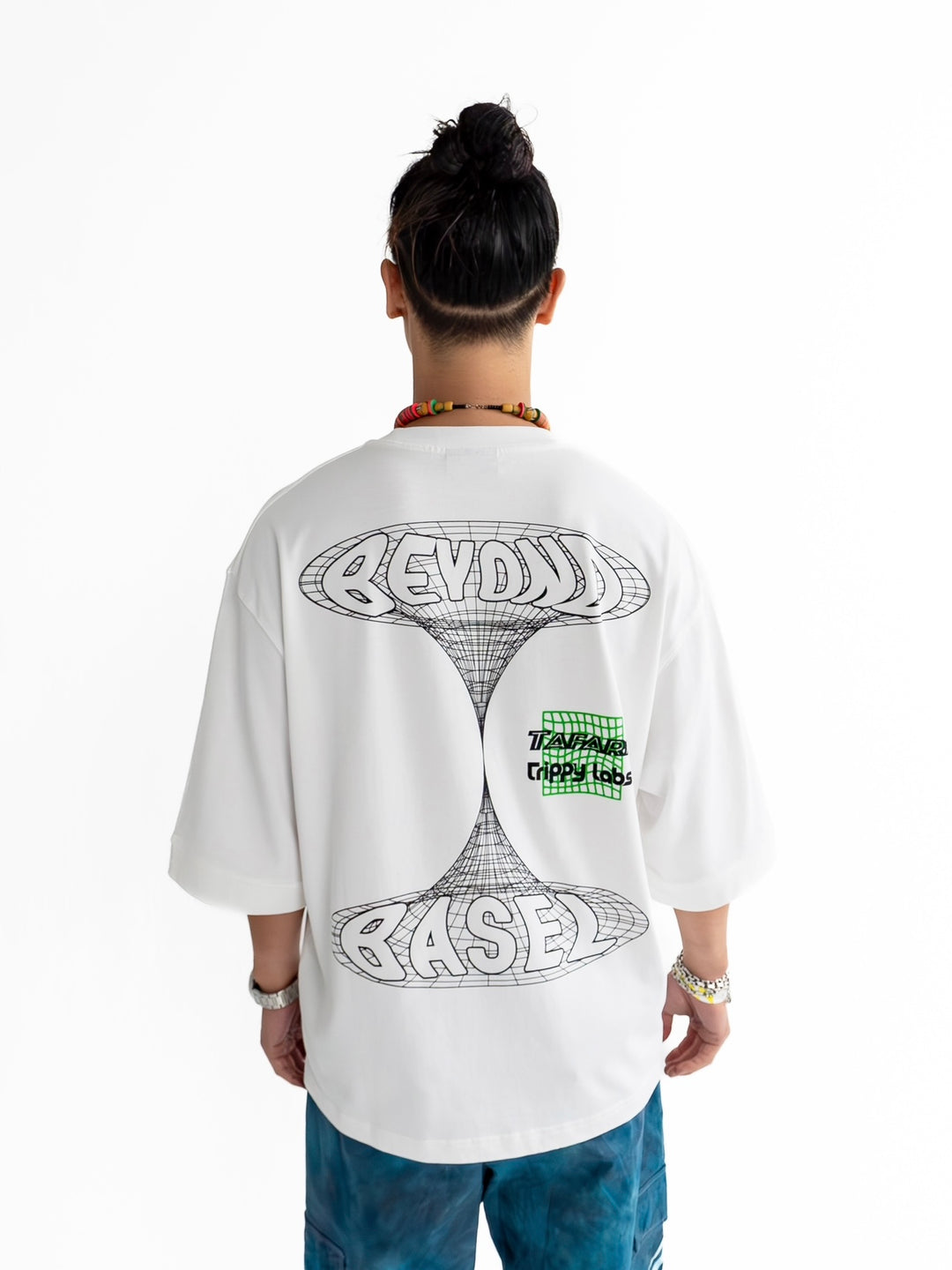 TAFARI X TRIPPY LABS T-SHIRT WHITE