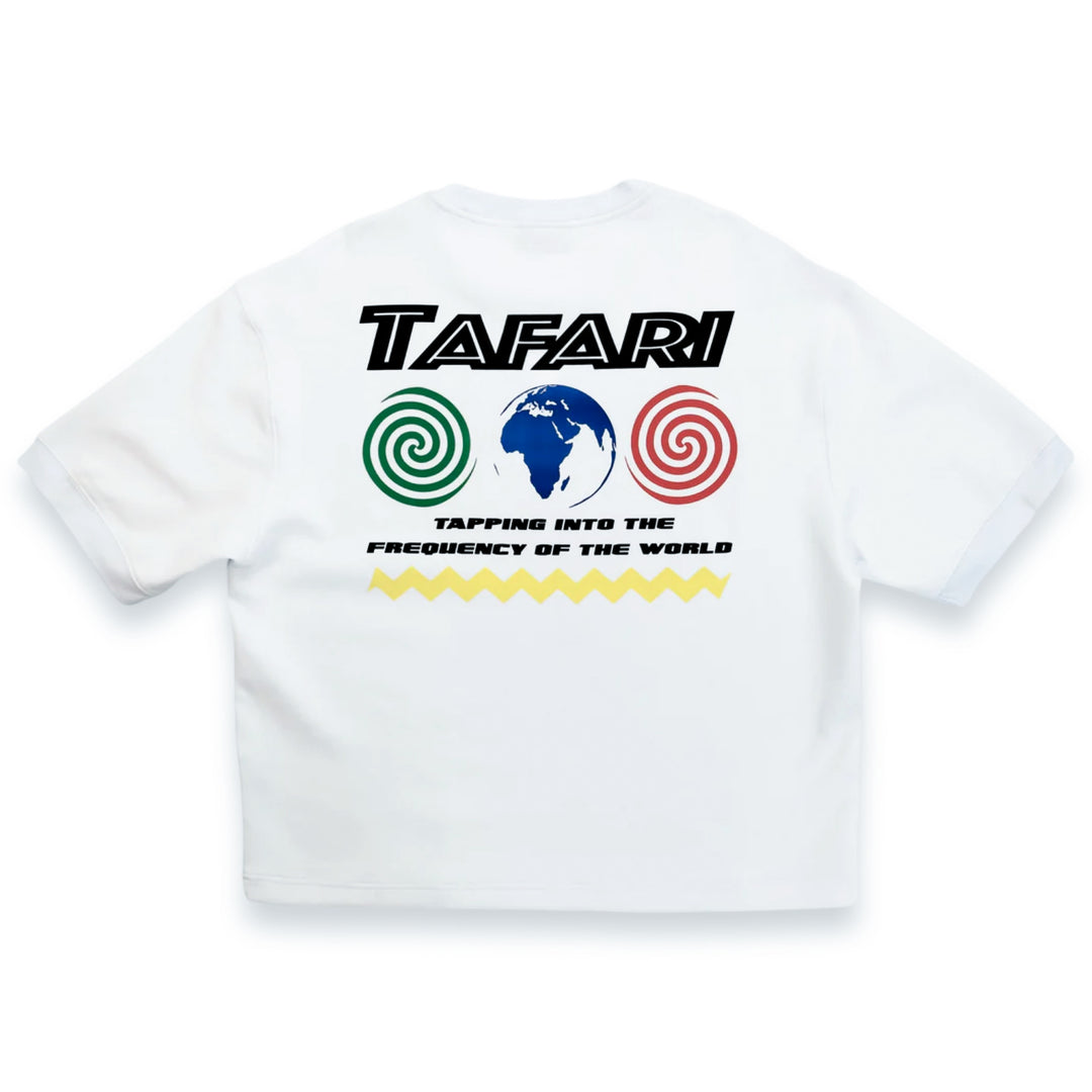 FREQUENCY OF THE WORLD T-SHIRT WHITE